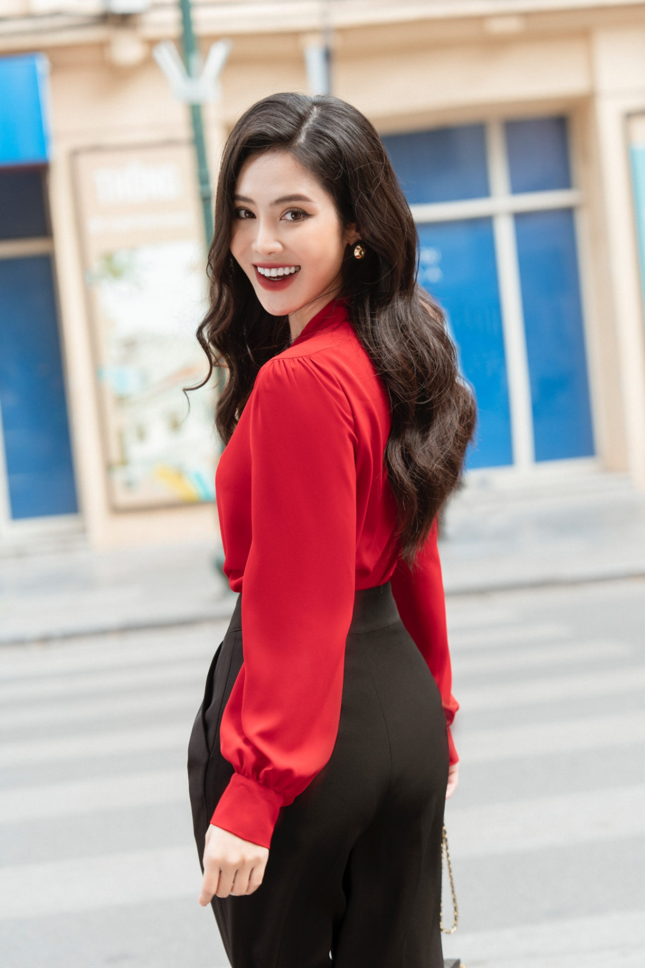 ÁO SM CỔ TÀU XẾP LY NẸP