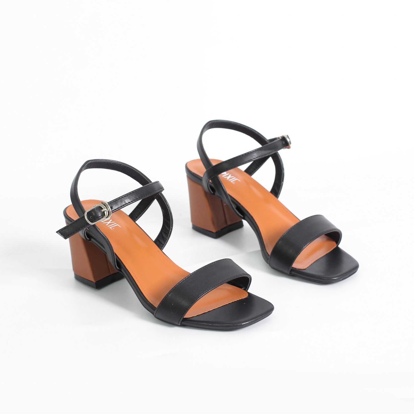 Giày Sandal Cao Gót 6cm Đế Vuông Mix Nhiều Màu X467