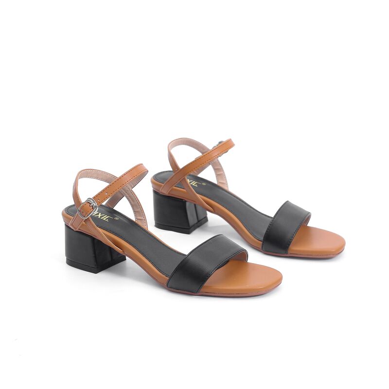 Giày Sandal Cao Gót 3cm Mix Nhiều Màu X476