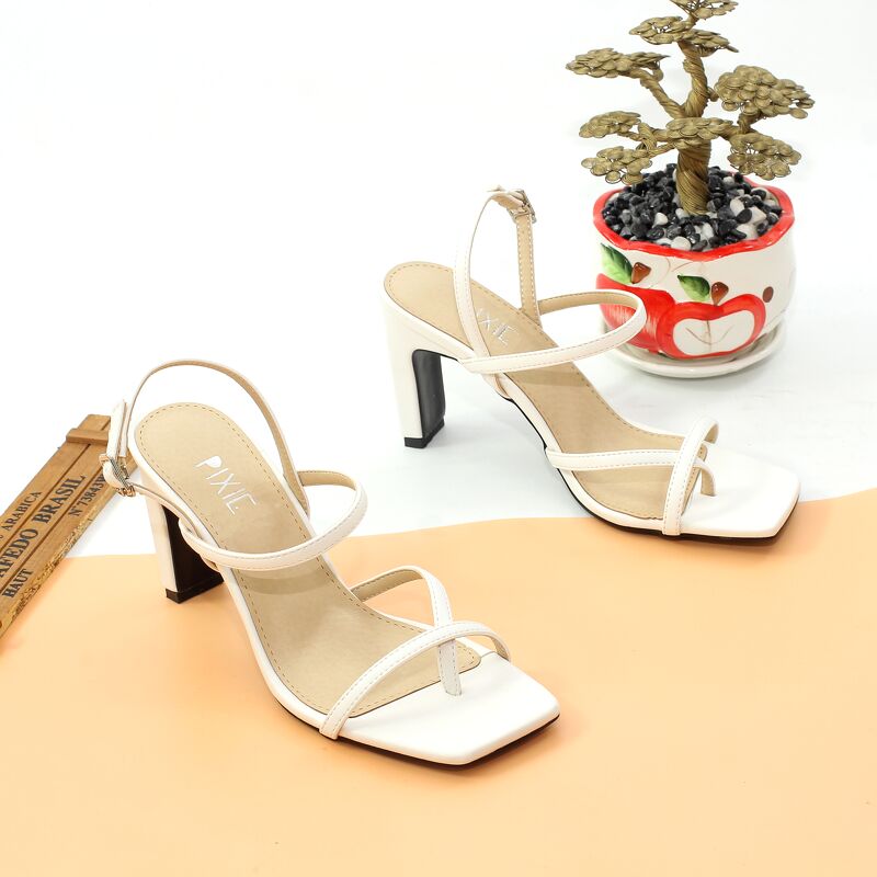 Giày Sandal Cao Gót 7cm Xỏ Ngón X560