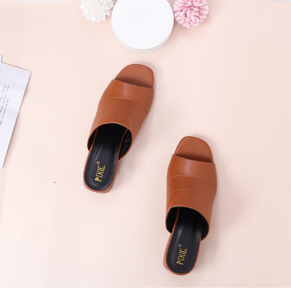 Guốc Cao Gót 3cm Bản Ngang X624