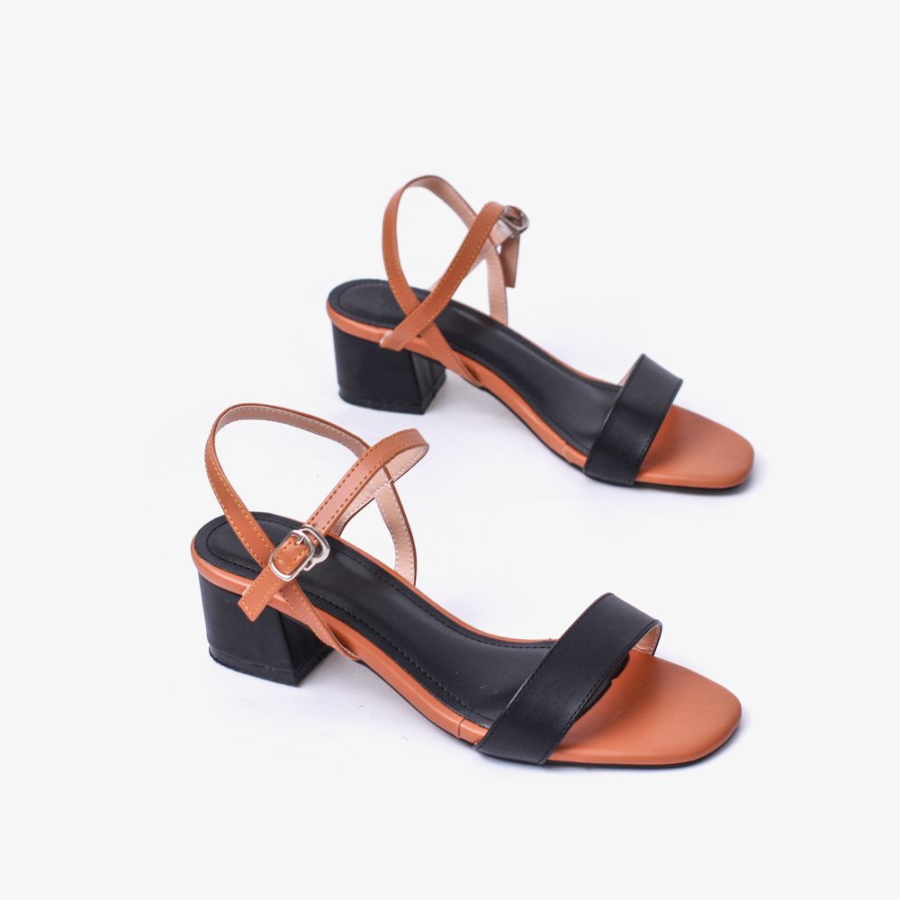 Giày Sandal Cao Gót 3cm Mix Nhiều Màu X476