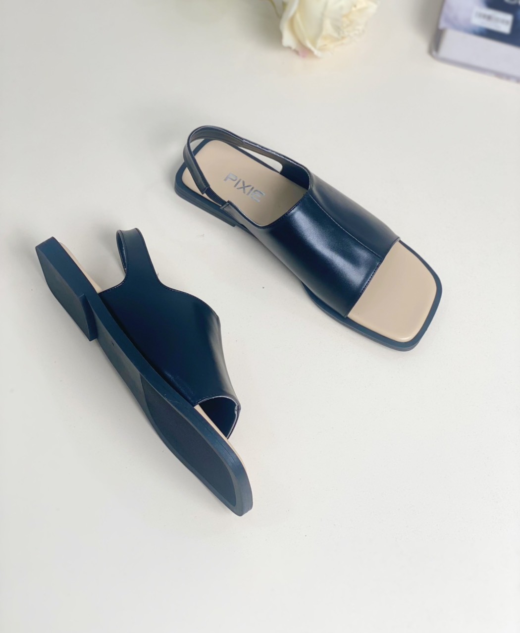 Giày Sandal Đế Bệt Quai Bản To H323