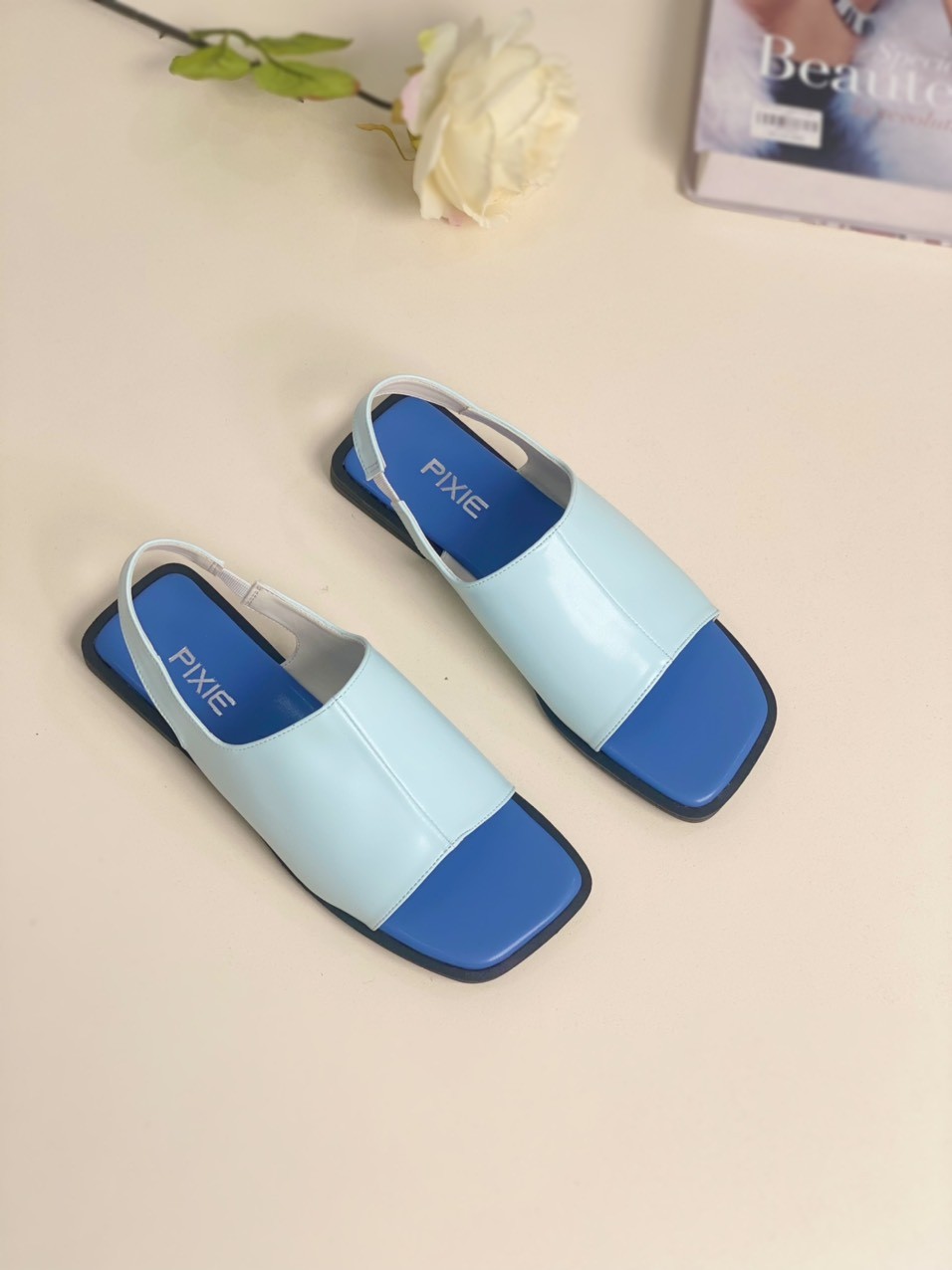 Giày Sandal Đế Bệt Quai Bản To H323