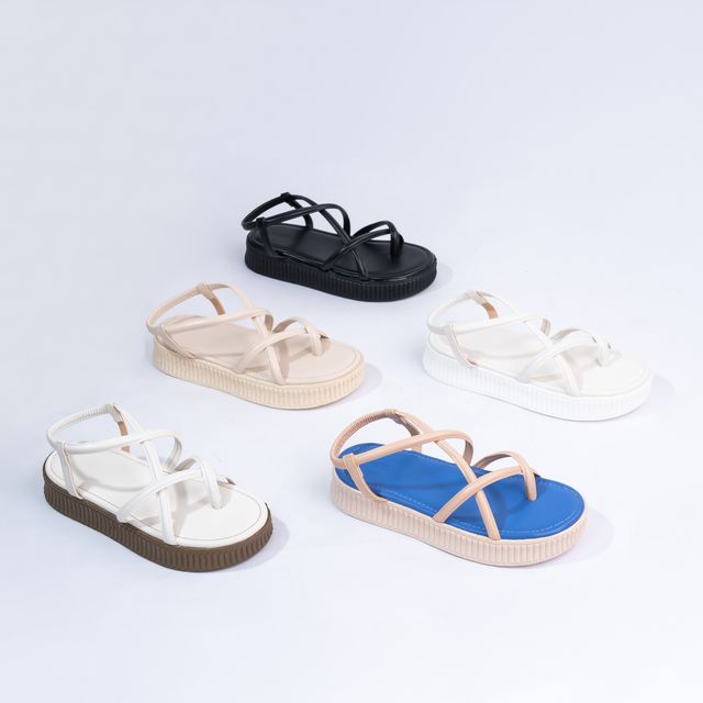 Giày Sandal Đế Bánh Mì Xỏ Ngón H310