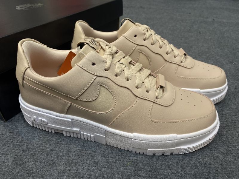 Giày thể thao chính hãng Nike Air Force 1 'Pixel Particle Beige'/ CK6649-200