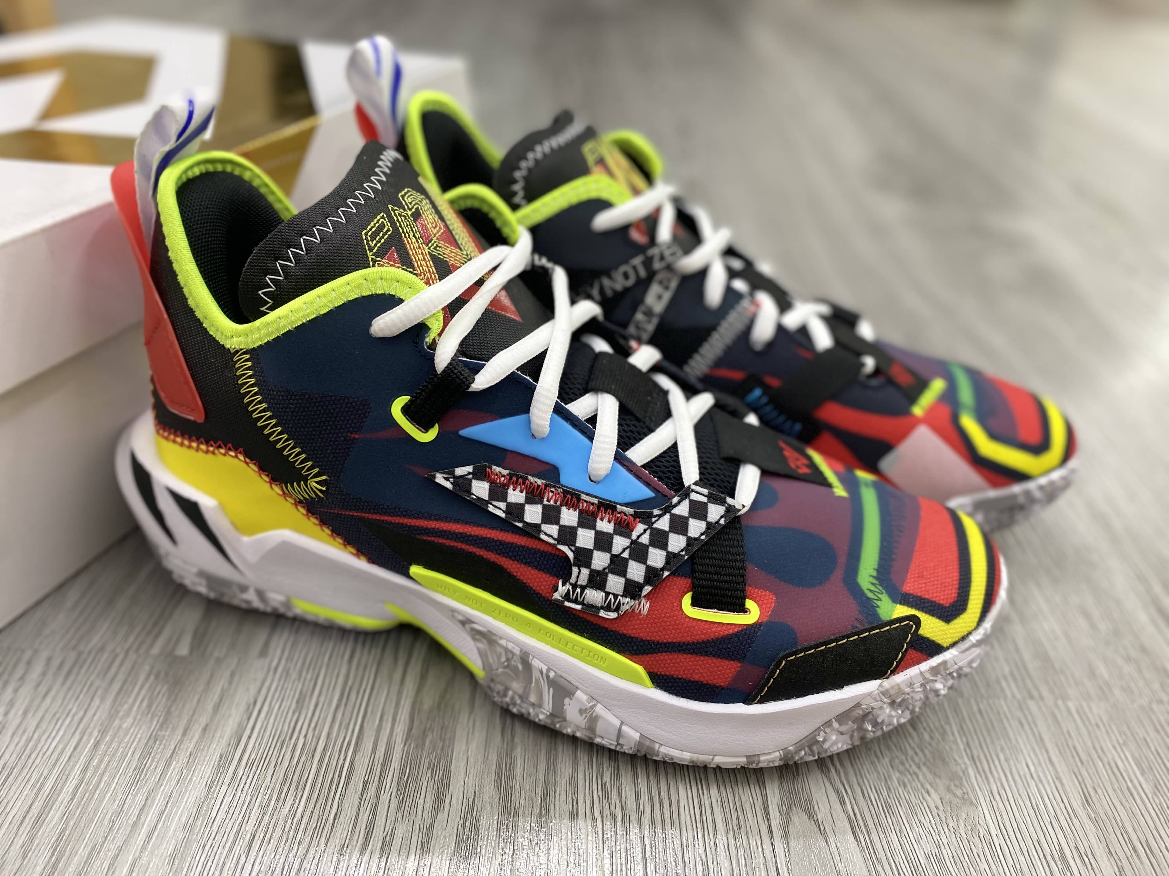 Giày bóng rổ chính hãng Nike Jordan Why Not Zer0.4 PF 'Marathon'/ DD4888-006/  Russell Westbrook