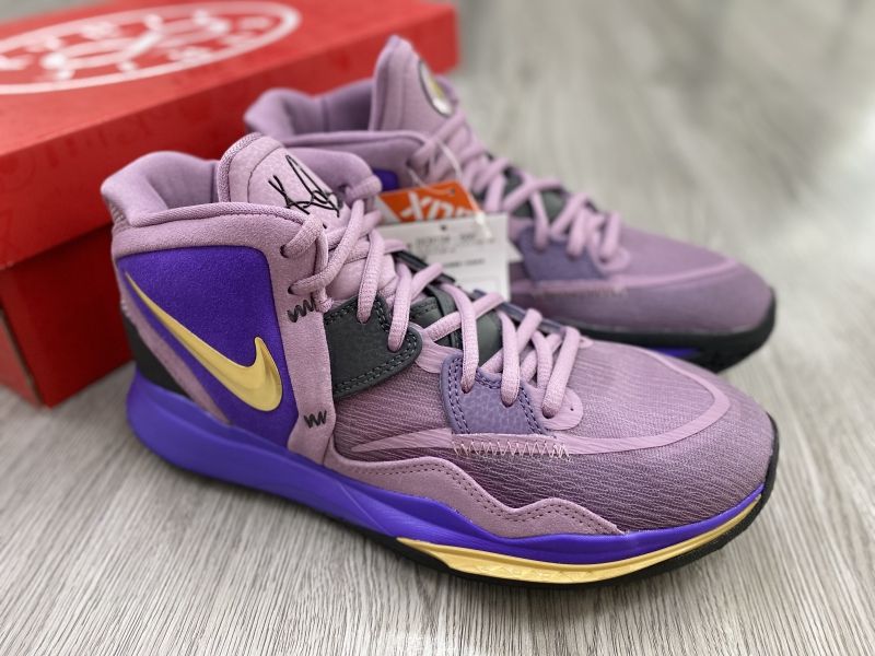 Giày bóng rổ chính hàng Nike Kyrie 8 Infinity Regal Purple Gold/ DC9134-500/ Kyrie Irving