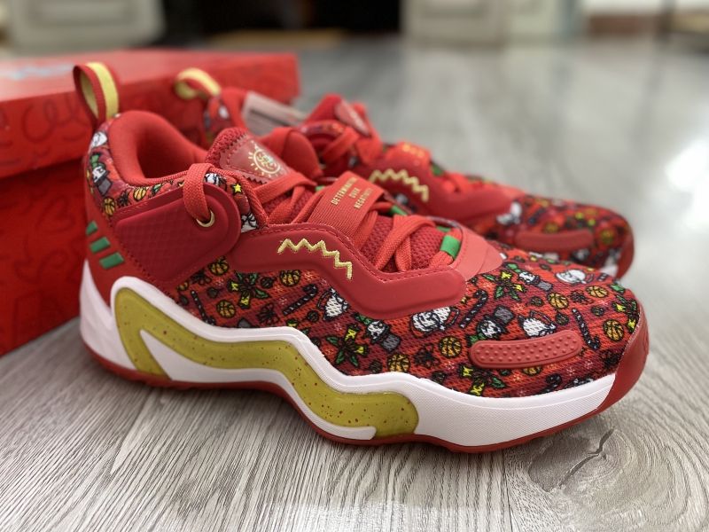 Giày bóng rổ chính hãng Adidas D.O.N Issue 3 Christmas/ GY0322/ Donovan Mitchell