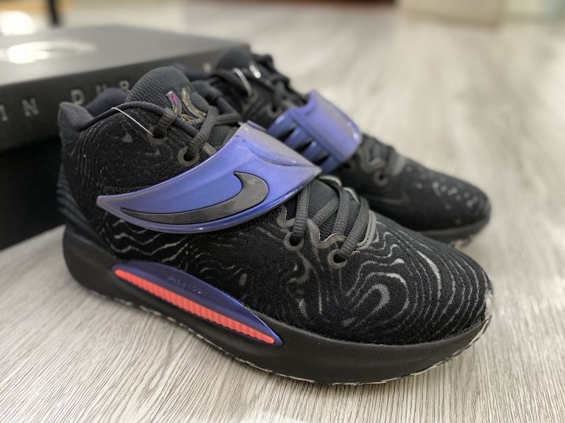 Giày bóng rổ chính hãng Nike KD 14 Seasonal Black Laser Crimson/ DC9379-001/DC9380/ Kevin Durrant