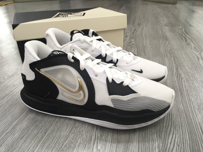 Giày bóng rổ chính hãng Nike Kyrie Low 5 White Gold/ DJ6014-101/DJ6012-101/ Kyrie Irving