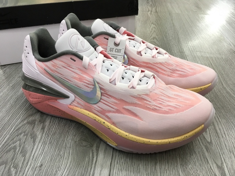 Giày bóng rổ chính hãng Nike Zoom GT Cut 2 Pearl Pink DJ6015-602/DJ6013-602