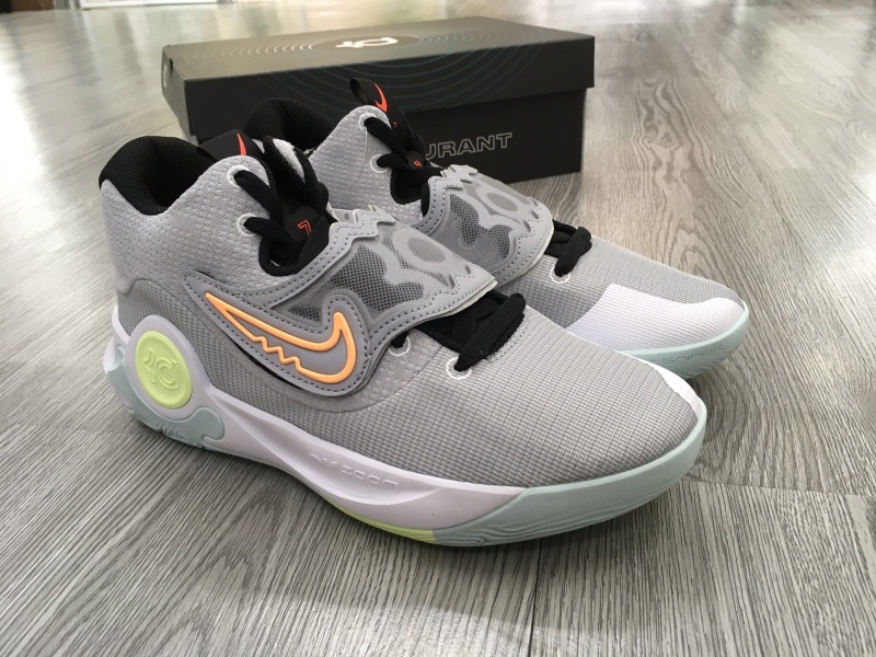 Giày bóng rổ chính hãng Nike KD Trey 5 X Wolf Grey Volt Crimson DJ7554-009/DD9538-009/ Kevin Durant