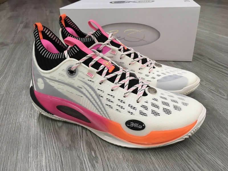 Giày bóng rổ chính hãng Li-Ning Wade 808 Ultra 'White Pink' ABAS113-1/ Dwyane Wade