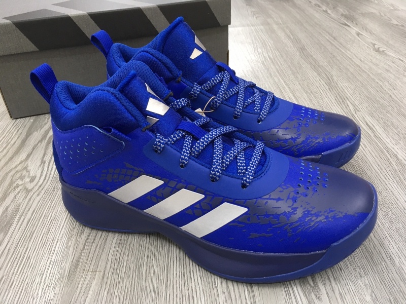 Giày bóng rổ chính hãng Adidas Cross Em Up 5 Blue HQ8495