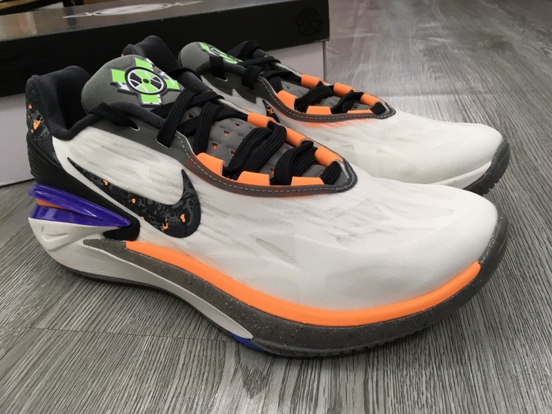 Giày bóng rổ chính hãng Nike Zoom GT Cut 2 Orange, Purple And Lime Illuminate FN8890-101