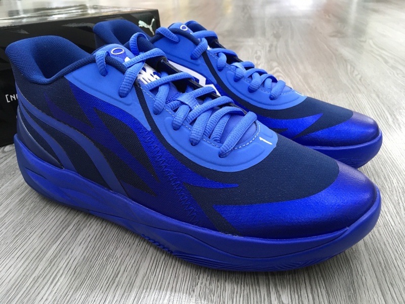 Giày bóng rổ chính hãng Puma LaMelo Ball MB.02 Lo Team Blazing Blue 377766-02/ LaMelo Ball