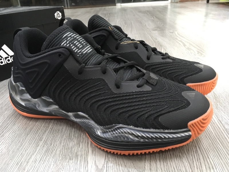 Giày bóng rổ chính hãng Adidas D Rose Son Of Chi III 'Black White Orange' IG5559/ Derrick Rose