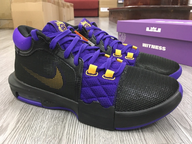 Giày bóng rổ chính hãng Nike LeBron Witness 8 'Lakers' FB2237-001/FB2239-001/ LeBron James