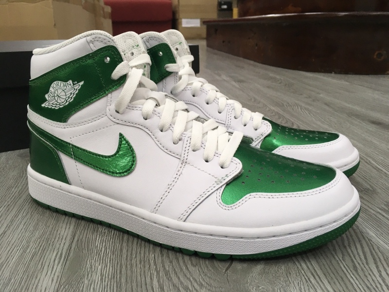 Giày thể thao chính hãng Nike Air Jordan 1 High G 'Metallic Green' DQ0660-130/ Michael Jordan