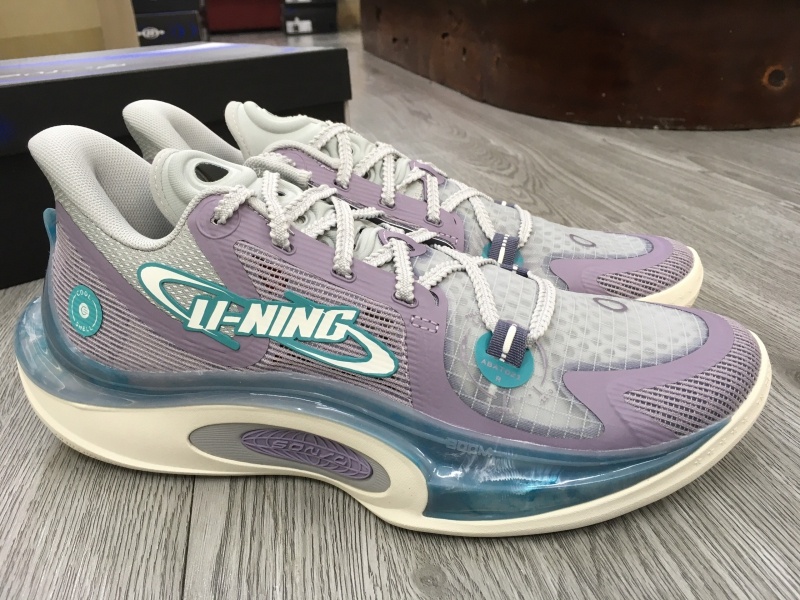 Giày bóng rổ chính hãng Li-Ning Sonic 11 'Lavender Grau' ABAT021-3