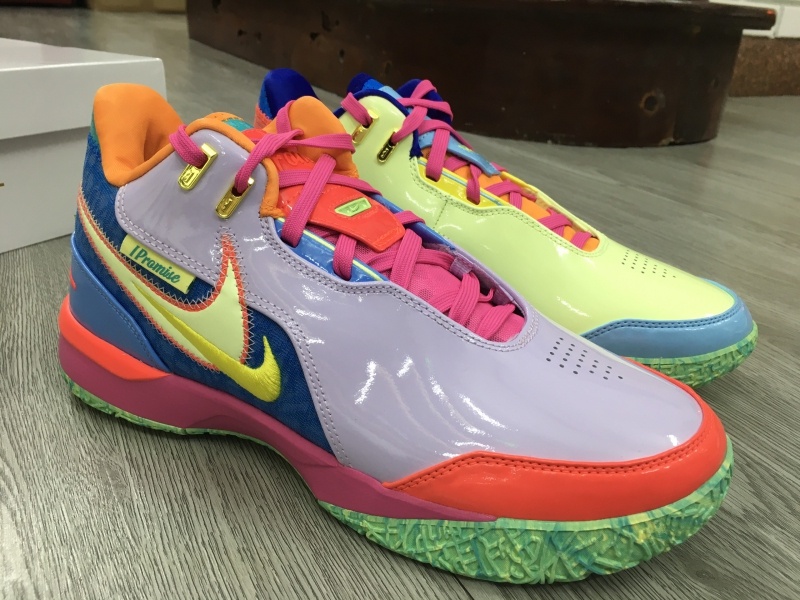 Giày bóng rổ chính hãng Nike LeBron NXXT Gen AMPD EP 'I Promise' FZ7885-500/ LeBron James