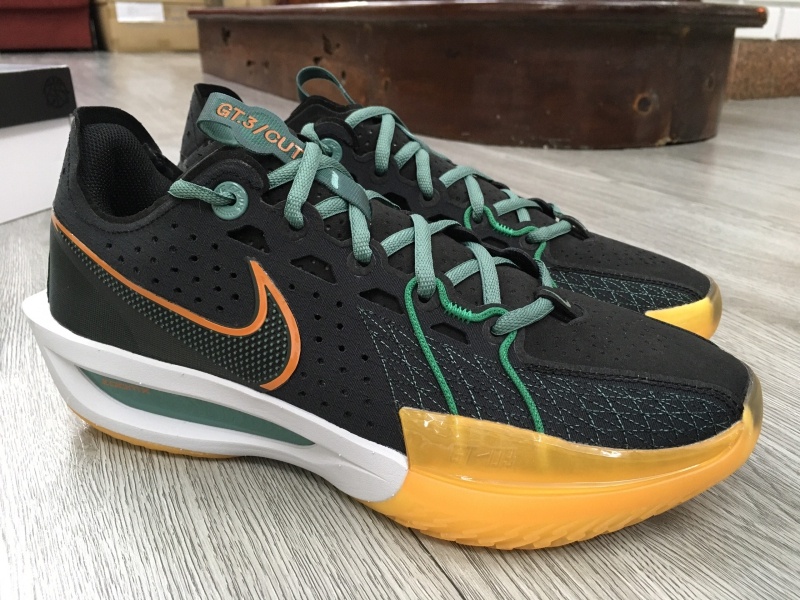 Giày bóng rổ chính hãng Nike Air Zoom GT Cut 3 'Miami Hurricanes' - DV2913-001