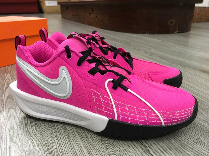 Giày bóng rổ chính hãng Nike Air Zoom GT Cut 3 (GS) 'Laser Fuchsia' FD7033-600