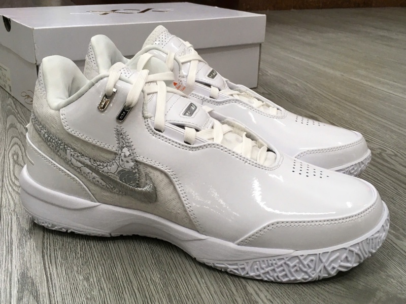 Giày bóng rổ chính hãng LeBron NXXT Gen AMPD EP 'White Silver' FJ1566-102/FJ1567-102/ LeBron James