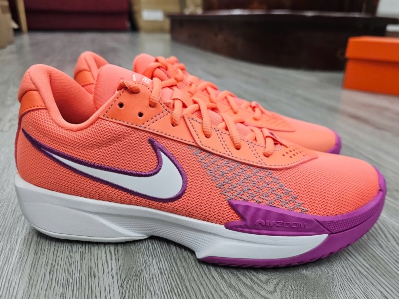 Giày bóng rổ chính hãng Nike GT Cut Academy 'Light Wild Mango Hot Fuchsia' FB2598-600