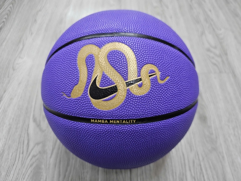Quả bóng rổ chính hãng Nike Kobe All-Court 8P Basketball 'Purple Black Gold' IB6736-533/ Size 7