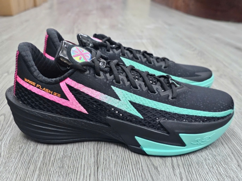 Giày bóng rổ chính hãng LiNing Wade Flash 2 'Black ' ABPV013-8/ Dwyane Wade