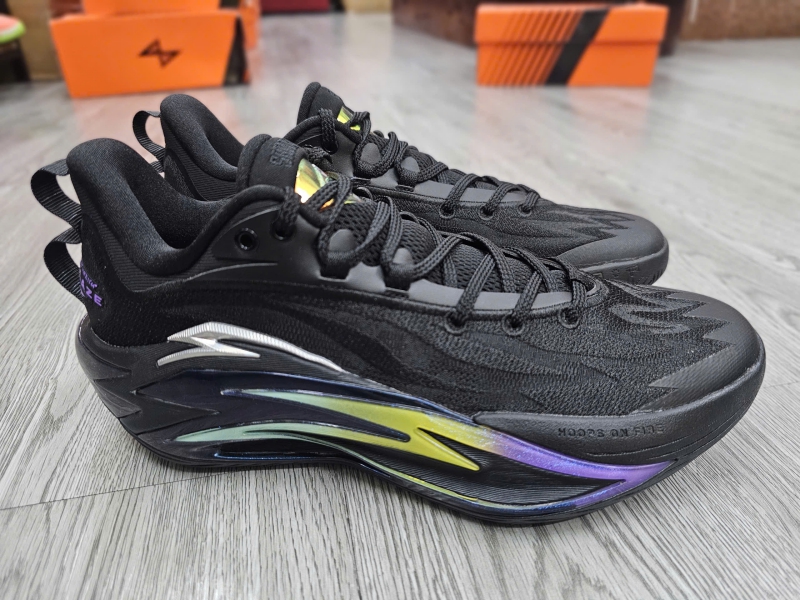 Giày bóng rổ chính hãng Anta Shock Wave 7 PRO 'Colorful Gradient' 112621616S-1/ Kyrie Irving
