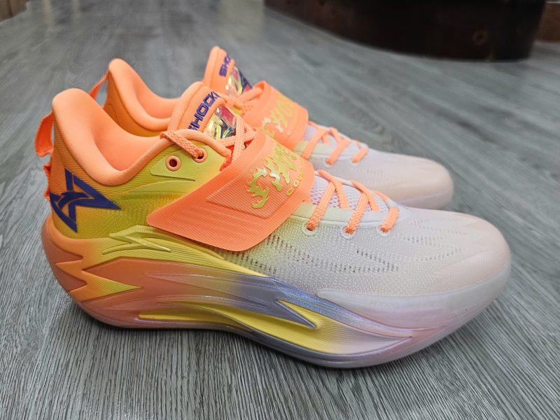 Giày bóng rổ chính hãng Anta Shock Wave 7 PRO 'Gold' 112611111S-4/ Kyrie Irving
