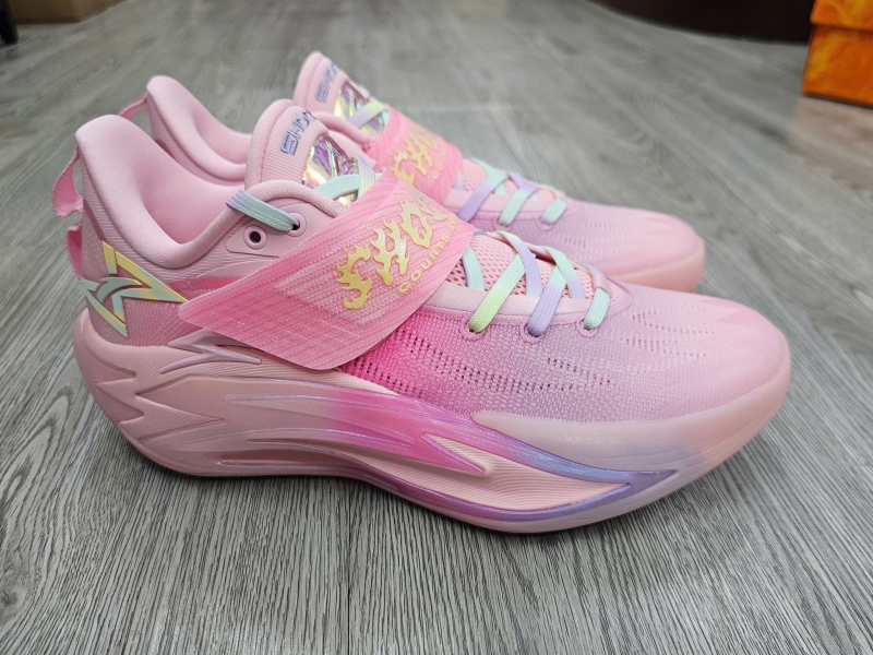 Giày bóng rổ chính hãng Anta Shock Wave 7 PRO 'Pink' 112621111-4/ Kyrie Irving