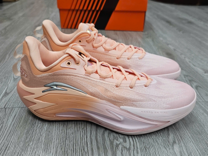 Giày bóng rổ chính hãng Anta Shock Wave 7 PRO 'Pink Orange' 112621616S-3/ Kyrie Irving