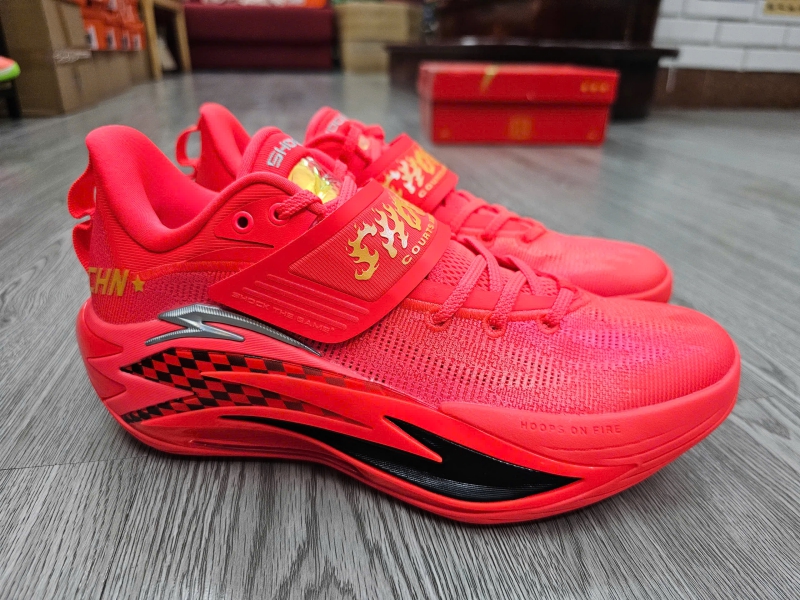 Giày bóng rổ chính hãng Anta Shock Wave 7 PRO 'Red Lava' 112611111S-2/ Kyrie Irving