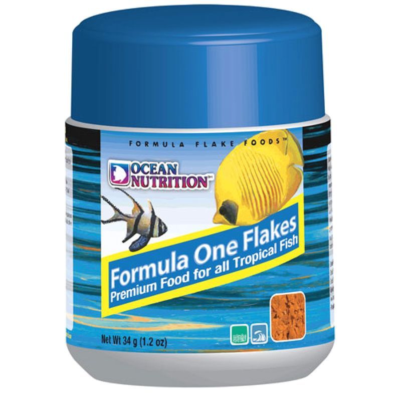 Thức ăn cho cá cảnh dạng lá Formula 1 Ocean Nutrition 34g