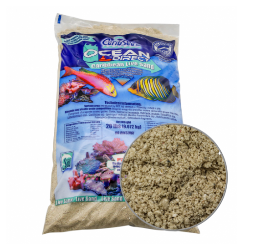 Cát nền cho hồ cá cảnh CaribSea OCEAN DIRECT™ Original Grade 9kg hàng Mỹ