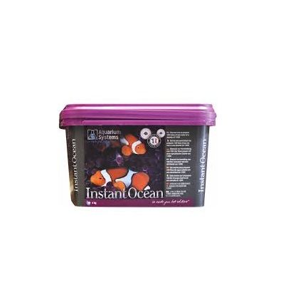 Muối Pháp Instant Ocean 4kg cho hồ cá biển - Aquarium Systems