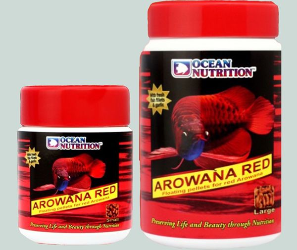 Thức ăn cho Huyết Long dạng hạt - Ocean Nutrition Arowana Red 100g