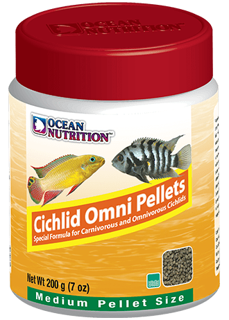 Thức ăn dạng hạt cho cá Ali - Ocean Nutrition Cichlid Omni Pellets 100g