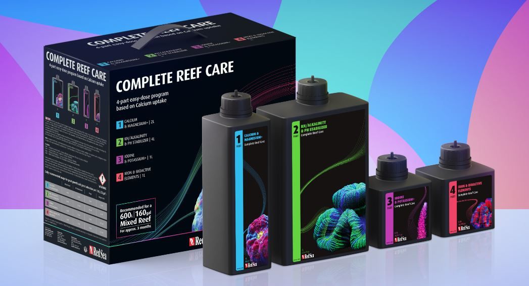 Bộ sản phẩm chăm sóc bể san hô toàn diện 4 thành phần - Redsea Complete Reef Care