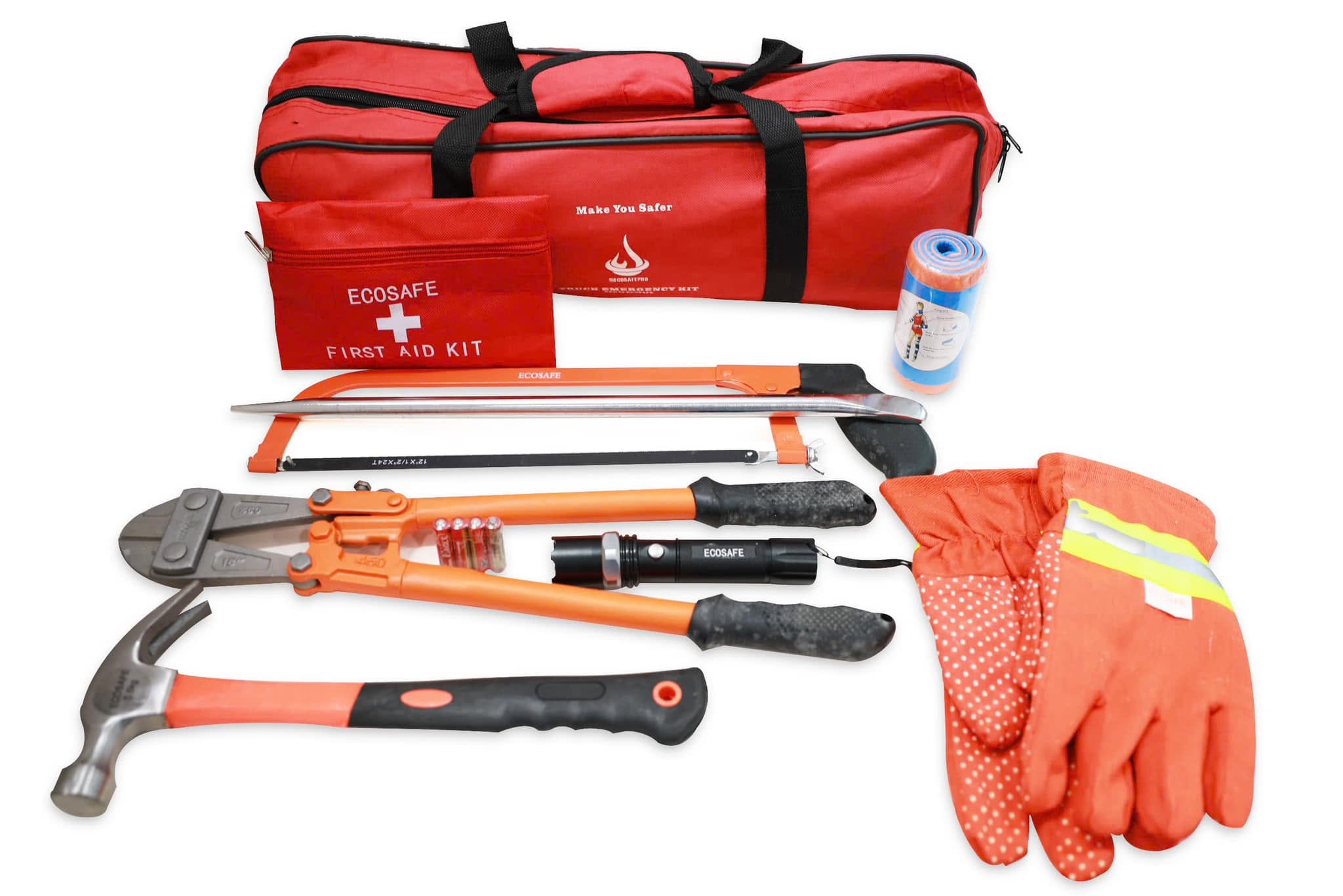 Bộ dụng cụ cứu hộ, y tế Ecosafe Pro Truck Emergency Kit - bộ lớn dùng trong nhà xưởng và xe tải