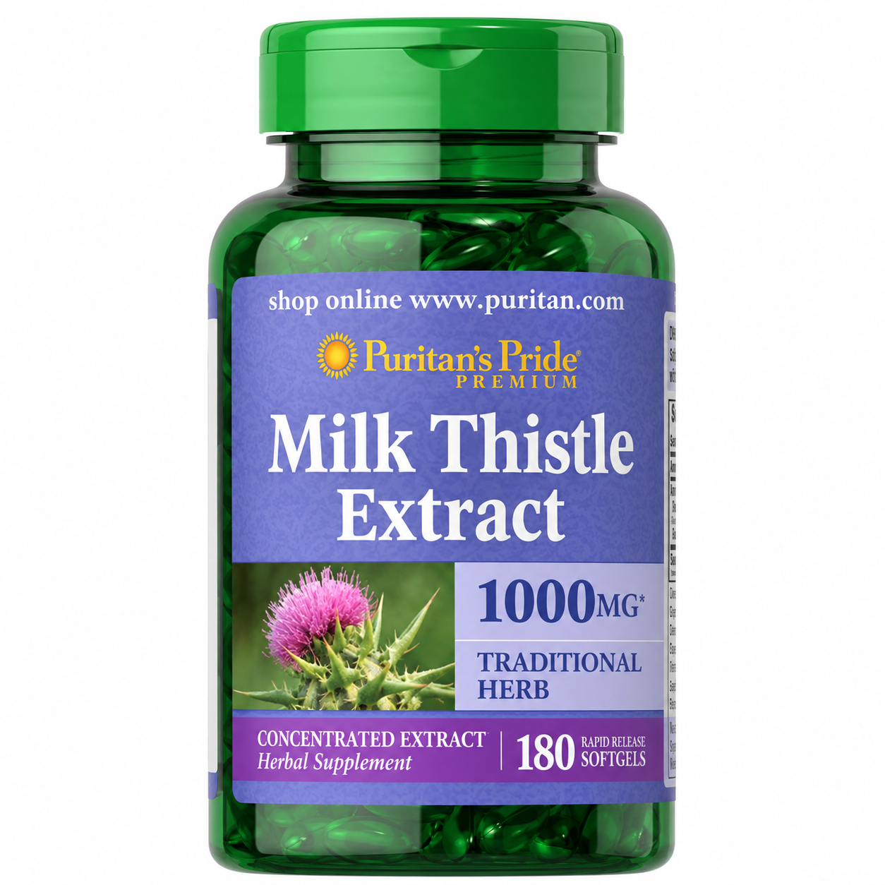 Bổ gan Milk Thistle 1000mg 180 viên