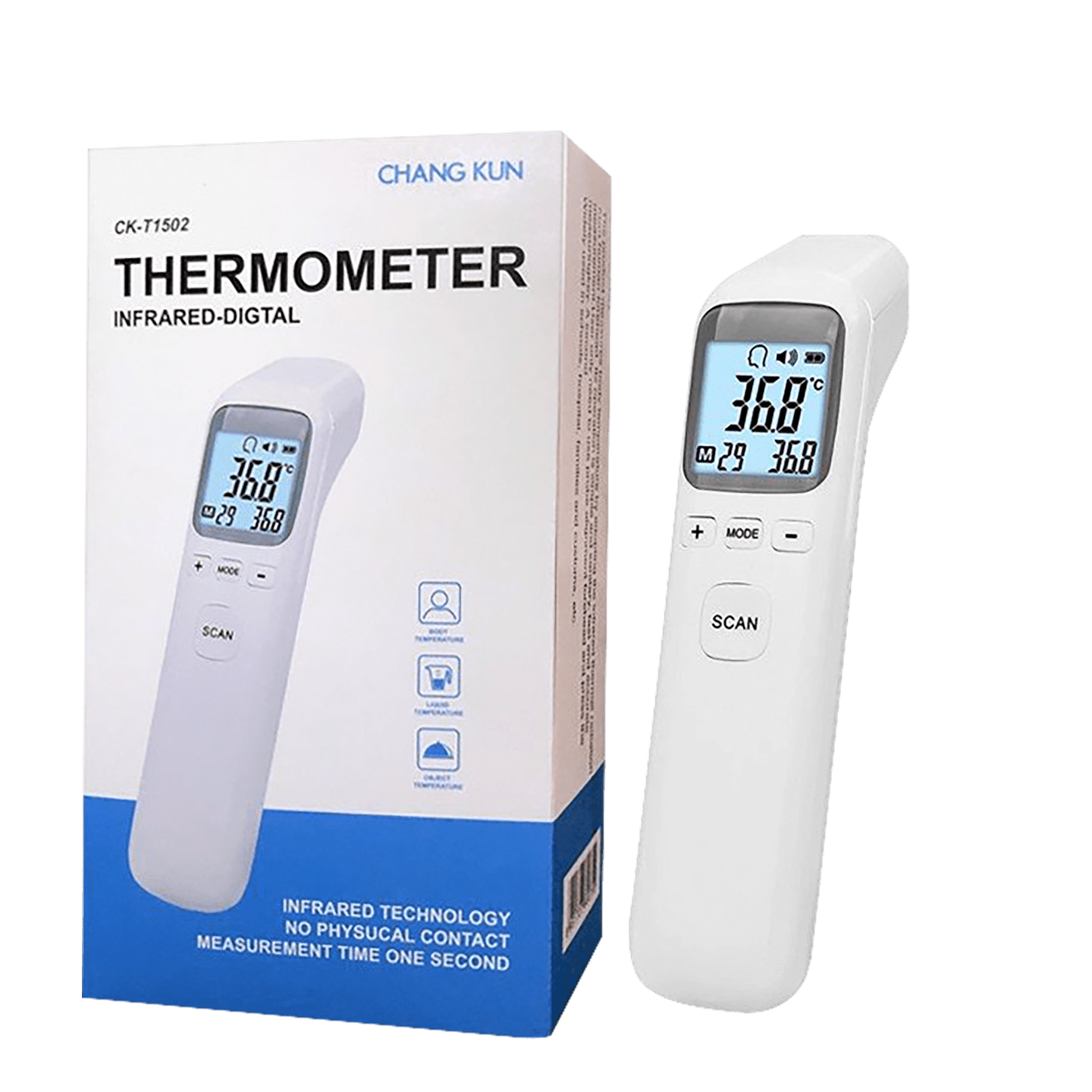 Nhiệt kế điện tử hồng ngoại đo không tiếp xúc Chang Kun CK-T1502