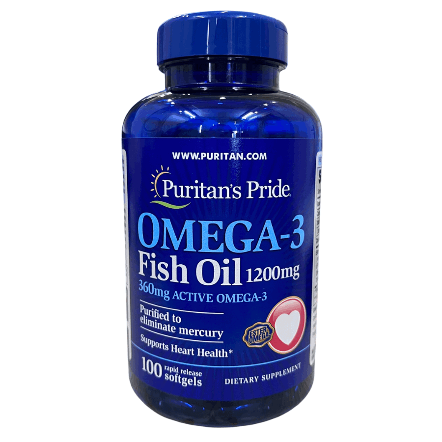 Omega-3 Fish Oil 1200mg 100 viên