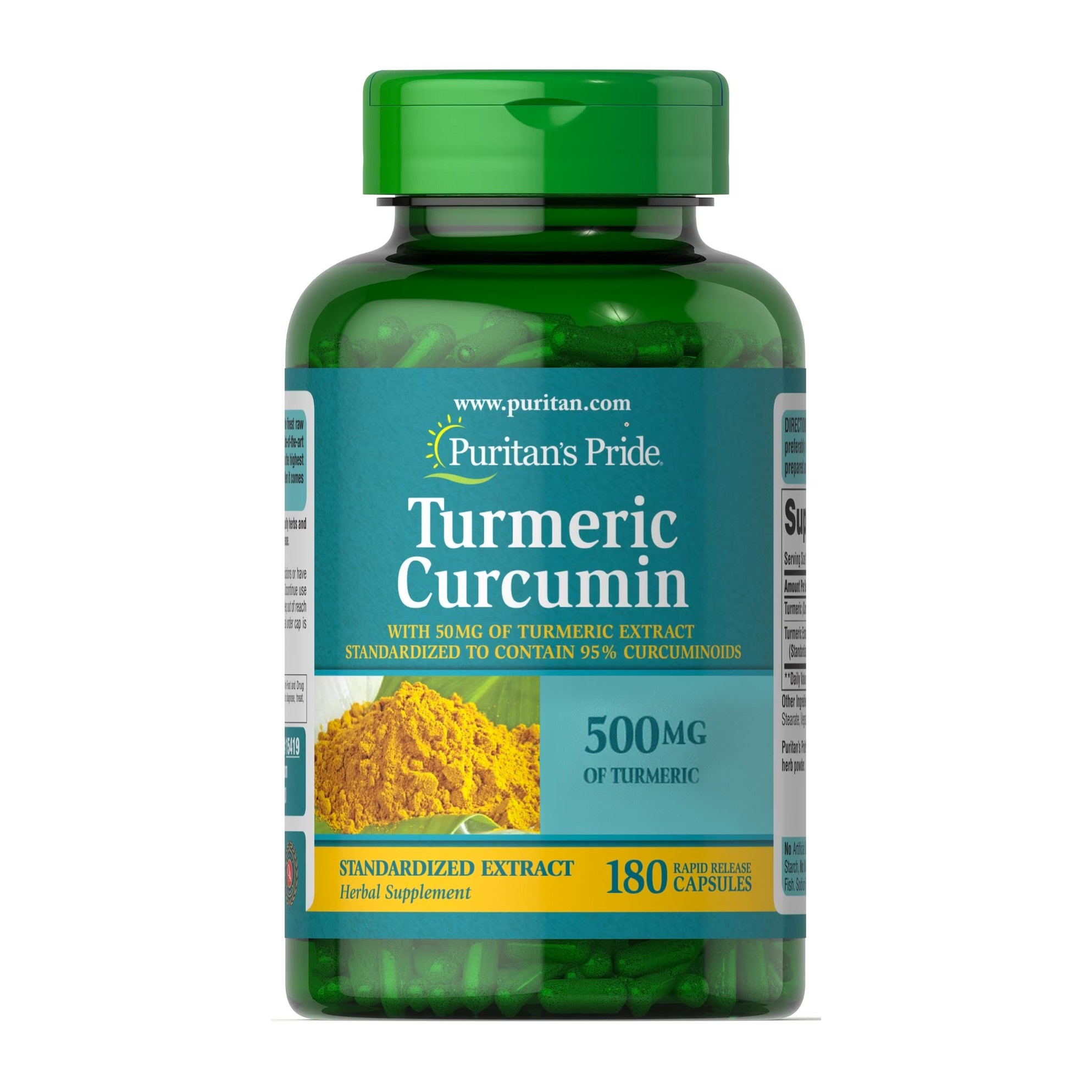 Tinh chất nghệ Turmeric Curcumin 500mg 180 viên