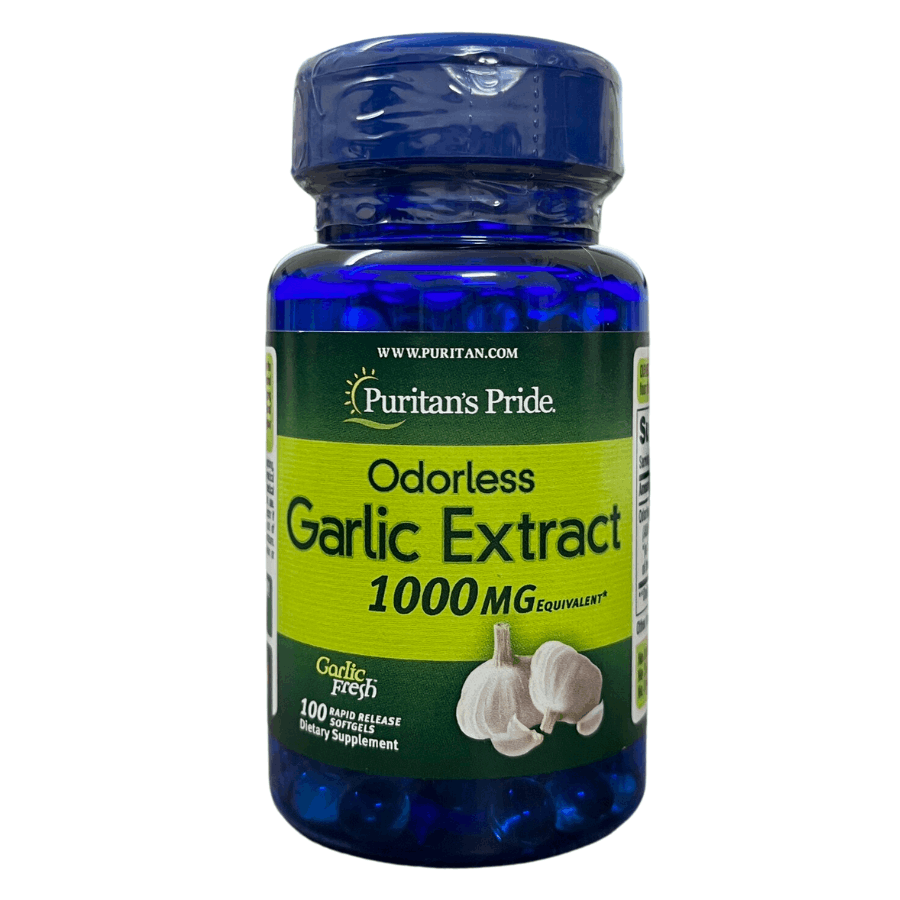 Tinh dầu tỏi không mùi Odorless Garlic 1000mg 100 viên