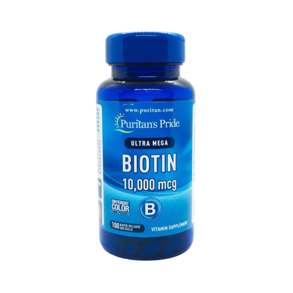 Ultra Mega Biotin 10,000mcg 100 viên